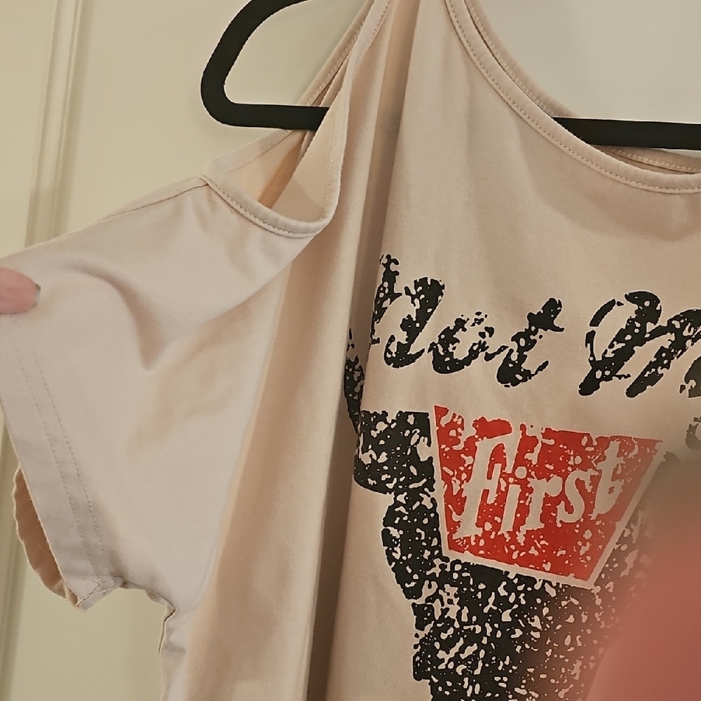 Women's Beige Graphic Tee - Not My First Rodeo - Picture 2 of 4